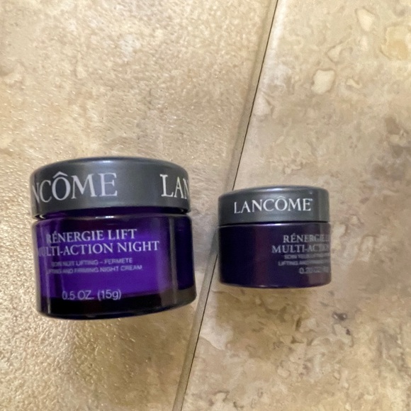 17 pieces Estee Lauder and Lancome Skincare Set with Black Bag - Picture 5 of 8